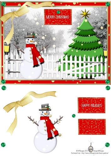 kpd17-190 Christmas Scene 01