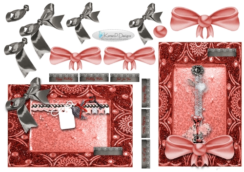 4x6 duo toppers -Treasured