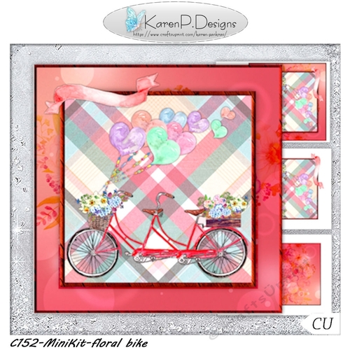 C152-MK-floral bike