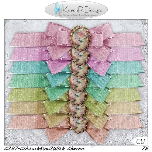 C237-CUstashBow2With Charms