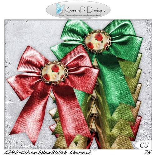 C242-CUstashBow3With Charms2
