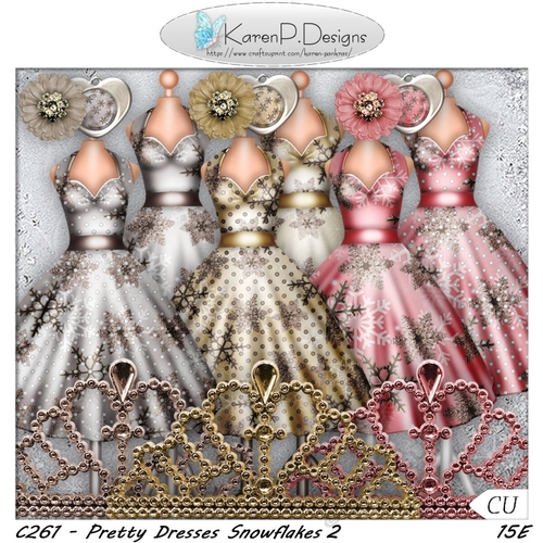 C261-PrettyDresses Snowflakes2
