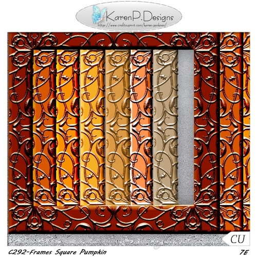 C292-FramesSquaresPumpkin