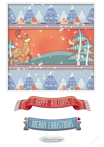 C454-Topper Woodland Animals16