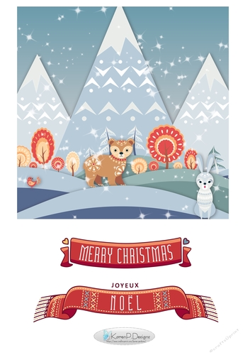C447-Topper Woodland Animals9