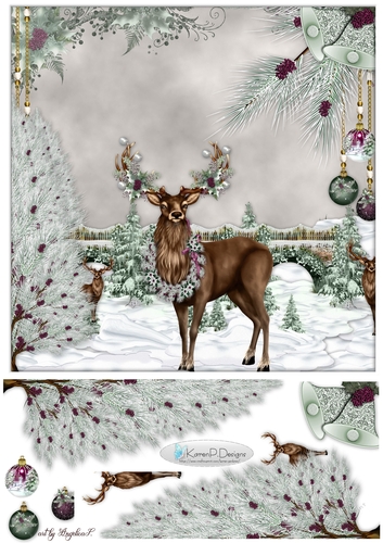 C463-TopperASChristmasStag3