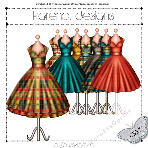 C537-Pretty Dresses