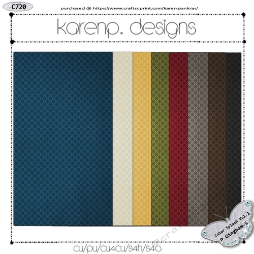 C720-Color Splash Vol.1-P Gingham S