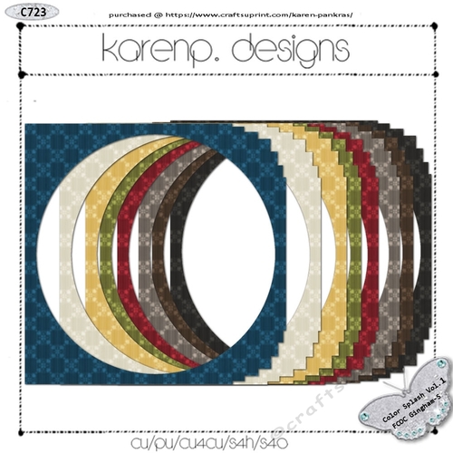 C723-Color Splash Vol.1-FCOC Gingham S