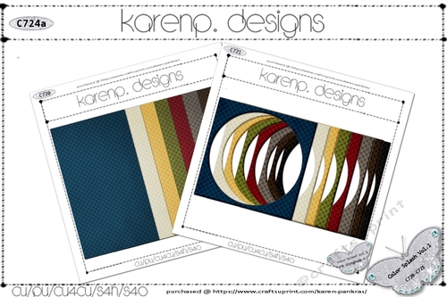 C724a-Color Splash Vol.1-BKit Gingham S