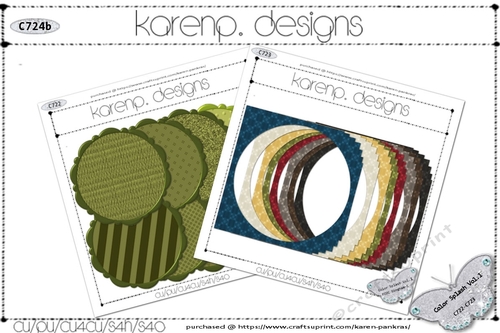 C724b-Color Splash Vol.1-BKit Gingham S
