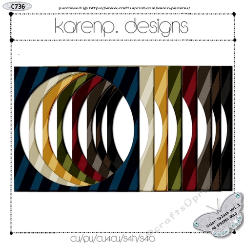 C736-Color Splash Vol.1-FB Stripes Bold