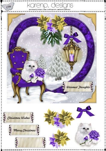 C796-CU-AS pet purple  xmas2