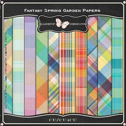 FantasySpringGarden 8inch Papers