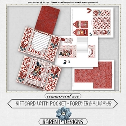 KPD202102046-GiftCardWithPocket-Forever&Always