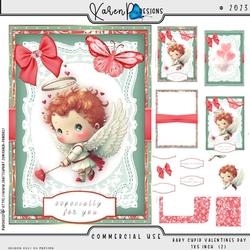 KPD23-Baby Cupid Valentines Day 7x5 inch  (2)