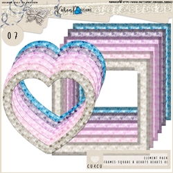 EP 07-Frames-Square & Heart with hearts 01