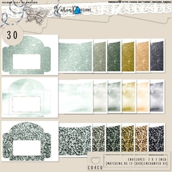 ENV 30-7 x 7inch-{matching BG 12-{8x8} Enchanted 01}