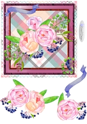C155-7inchNdecoupageFloral