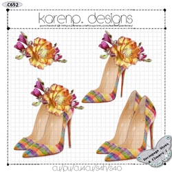 C652-DecoupageShoes&Flowers2