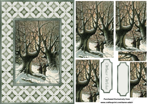 A Winters Tale - Pyramid Card Front
