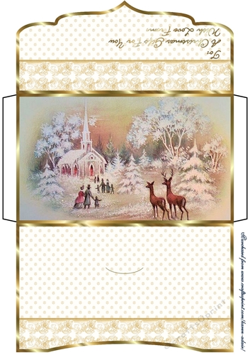 Christmas Eve Money/Gift Wallet