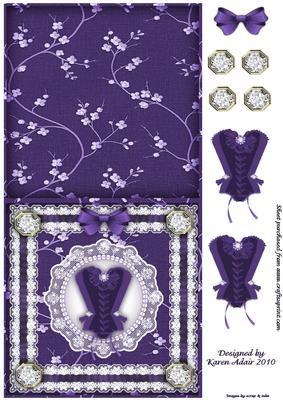 Corset, Pearls, Ribbon 'n Lace 4