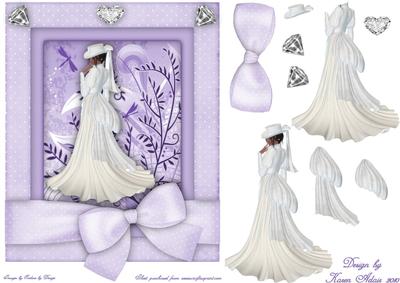 Diamonds Are Forever Step by Step Card Front