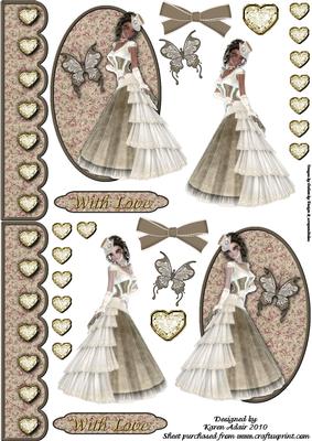 Lovely in Lace - A6 Toppers with Step by Step