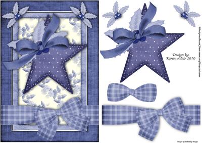 A Christmas Star 3 Step by Step Card Front