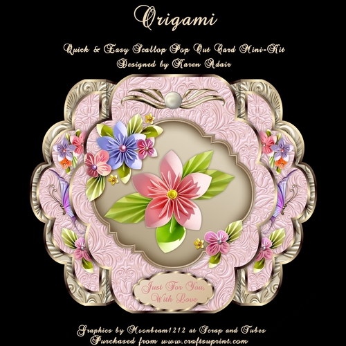 Origami - Quick & Easy Pop-out Card Mini-Kit