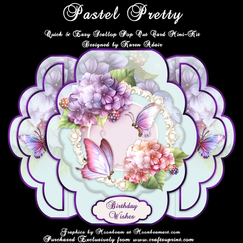 Pastel Pretty - Quick & Easy Pop-out Card Mini-Kit