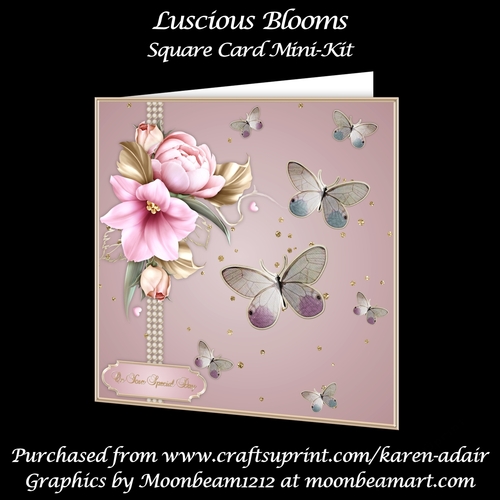 Lush Blooms - Square Card Mini-Kit