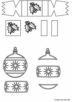 Christmas Cracker and Bauble
