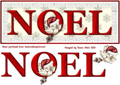 A Chirpy Noel Large Dl Card Front with Step by Step