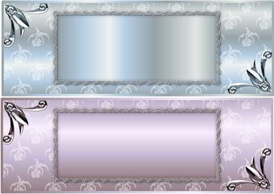 Floralia Large Dl Card Fronts - Ocean and Grape