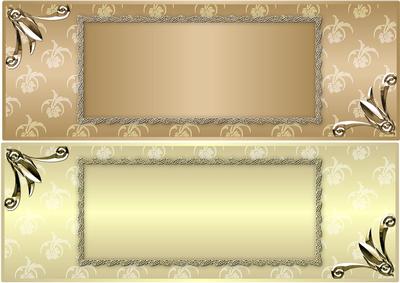 Floralia Large Dl Card Fronts - Coffee and Cream