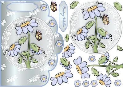 Daisy, Daisy - Scallop Edged Card Front