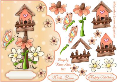 Simple Pleasures Scallop Edge Card Front