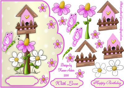Simple Pleasures 2 Scallop Edge Card Front