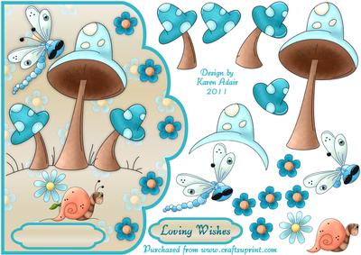 Simple Pleasures 3 Scallop Edge Card Front