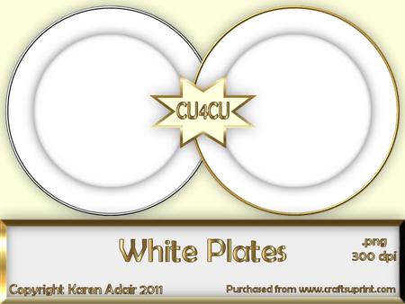 White Plates