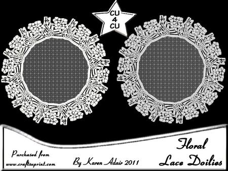 Floral Lace Doilies
