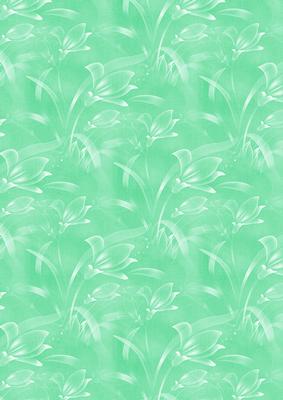 Lillies in Green Background Paper