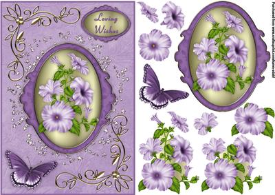 Blossom Bonanza Card Front with Step by Step