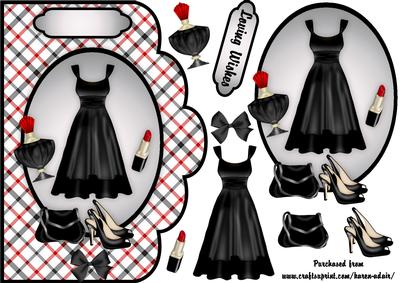 So Vogue - Scallop Edge Card Front with Step by Step