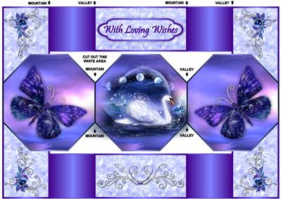 Swan Song - Octagon Tri-fold Quick Card