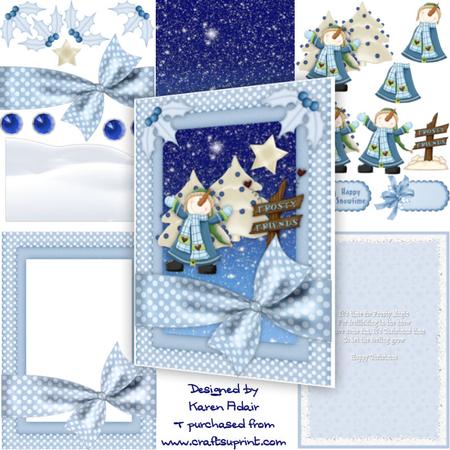 Mr Frosty's Snowtime A4 Card Kit