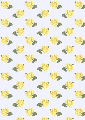 Yellow Roses Vellum