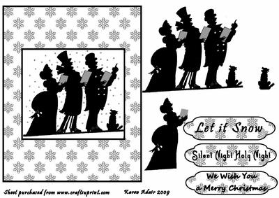 Christmas Carol Singers Step-by-step